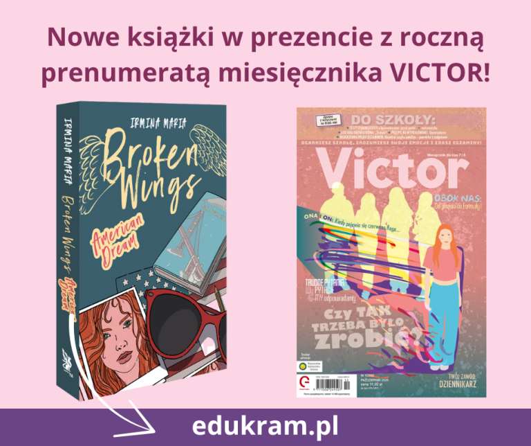 Nowa książka w prezencie z roczną prenumeratą „VICTORA”!